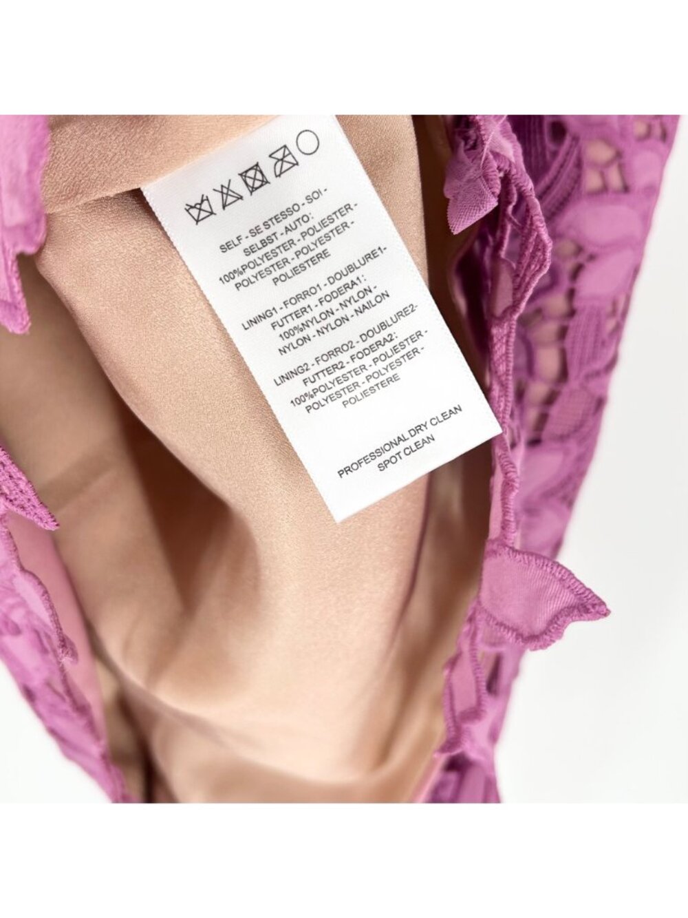 NWT Helsi Rosalie Sleeveless Lace A-line Mini Dress Medium - Picture 8 of 9